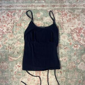 Elegant navy blue Women's Top